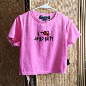 Forever 21 Hello Kitty Raglan Tee Hot Pink size XL